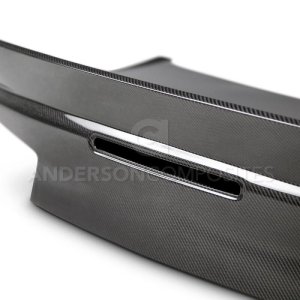 Chevrolet Camaro Decklid - Anderson Composites - Double Sided w/ Integrated Spoiler - Carbon Fiber - `16-`21